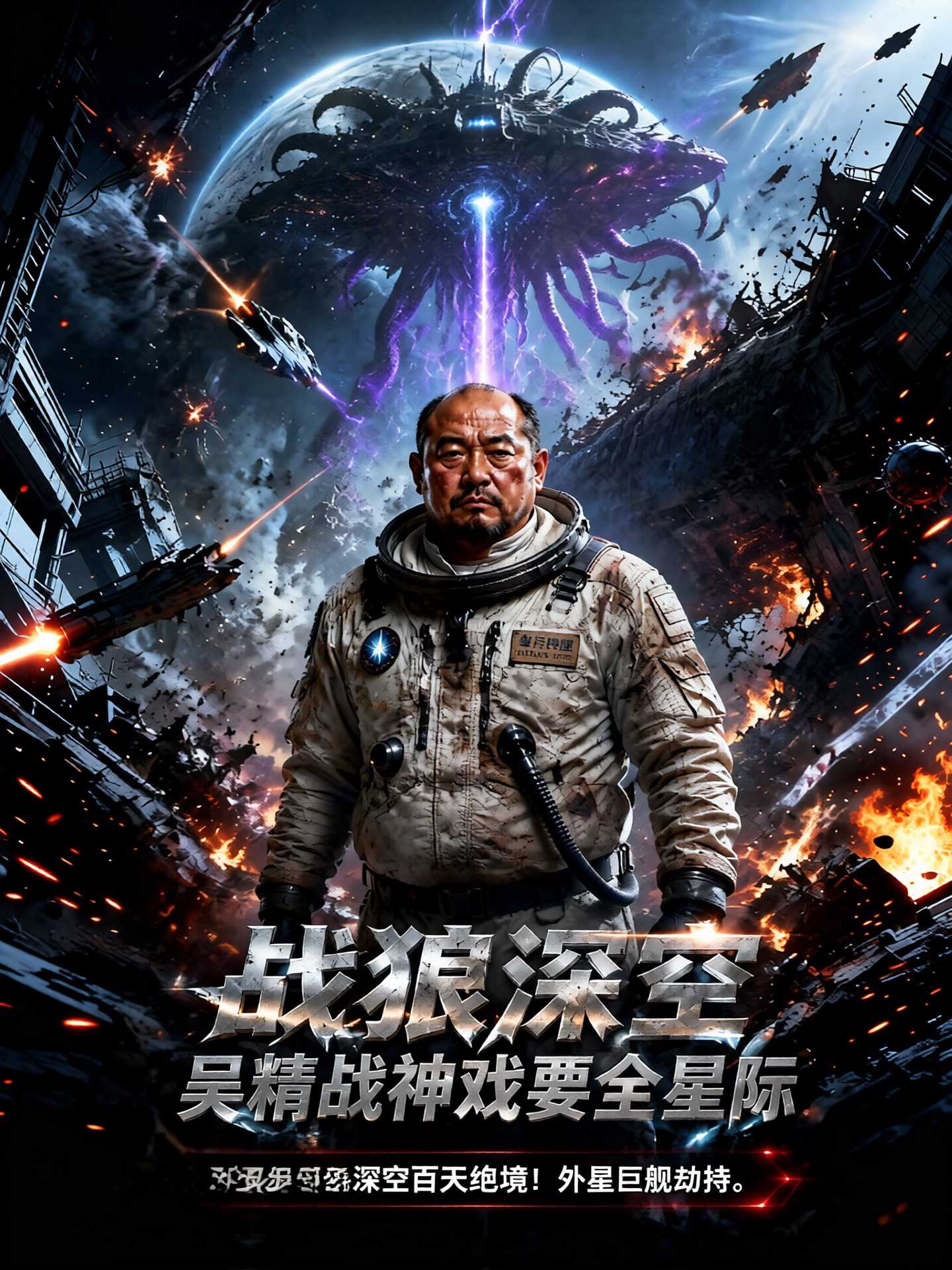 战狼深空，吴精战神戏耍全星际海报
