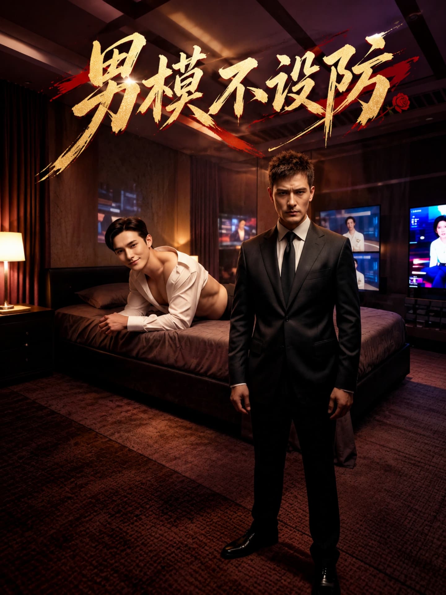 男模不设防海报
