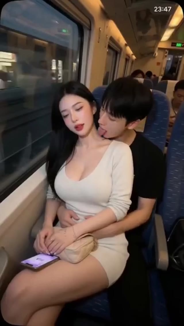 和老婆约定在高铁上的大胆性爱海报