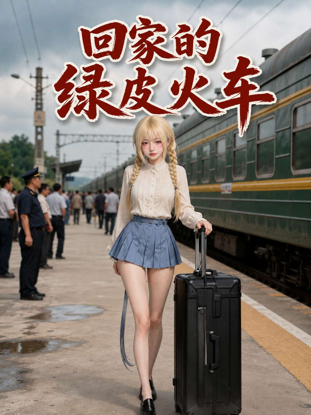 回家的绿皮火车海报