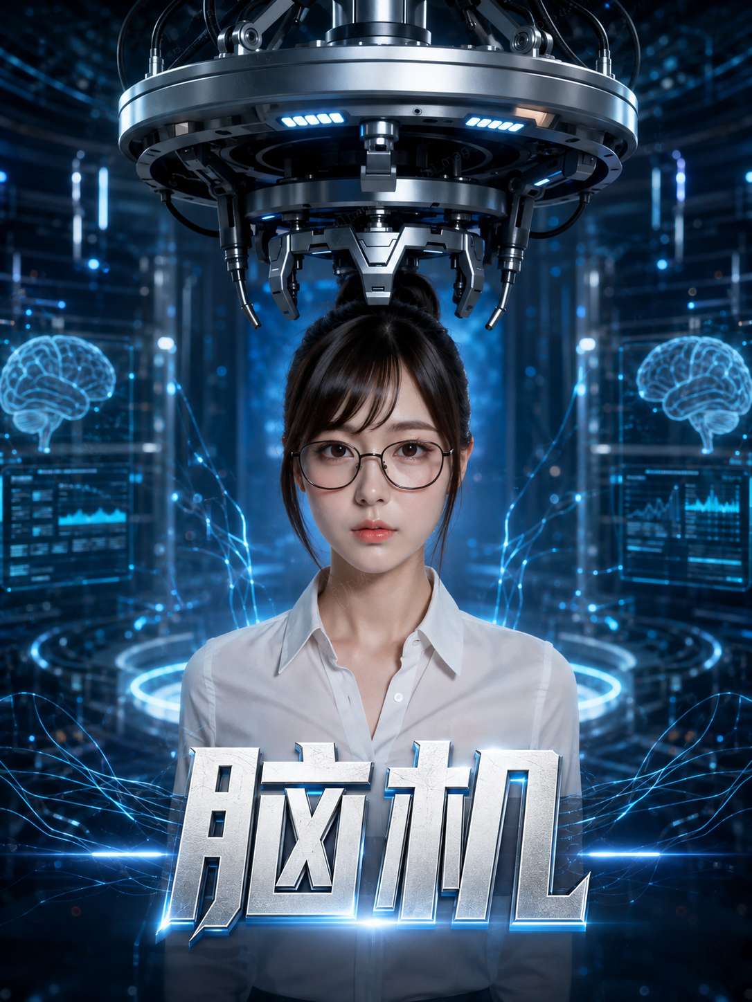 脑机海报