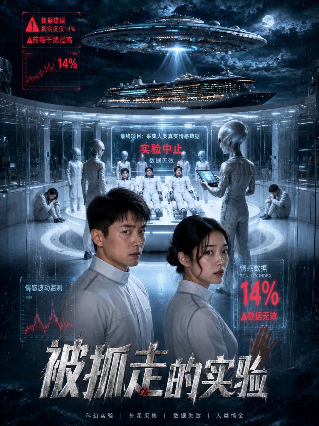 被抓走的实验海报