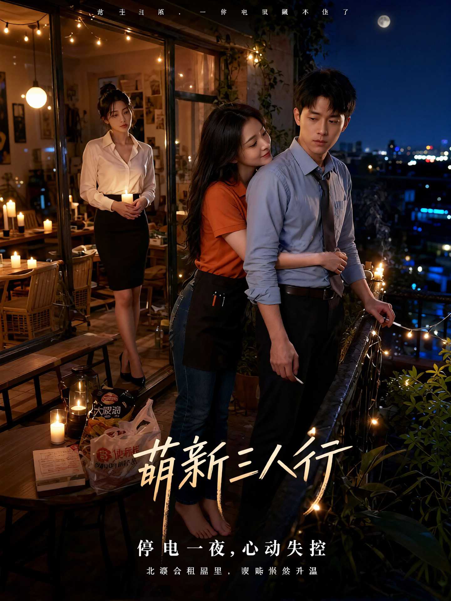 萌新三人行海报